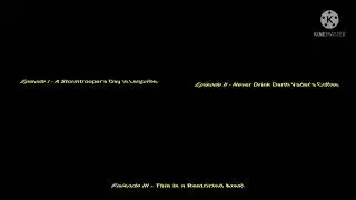 All CEO100Able's LEGO Star Wars Brickfilms All 3 Episodes At The Same Time!