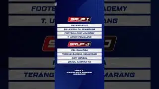 Grup Stage PIALA SOERATIN JAWA TENGAH U13 #pssi#soeratin#jateng#football #indonesia #soccer