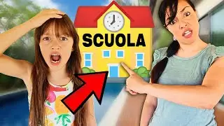 SCHERZO A SOFI: CREDE DI TORNARE A SCUOLA DURANTE LE VACANZE ESTIVE | Sofi e Moni