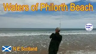 Fishing the Waters of Philorth Beach : Aberdeenshire : North East Scotland