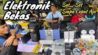 PASAR LOAK JATINEGARA ‼️ EDISI ELEKTRONIK BEKAS LAPAK PAK DIKA 
