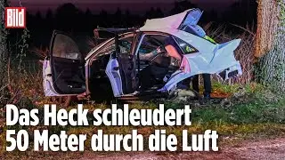 Audi wird bei Unfall in zwei Teile gerissen |&nbsp;Ostholstein