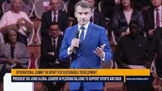 Paris Sports Summit: President Bio Joins Other Global Leaders  Pledging Billions to Sports and SDGs