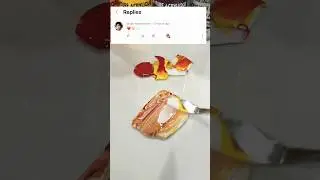 Red yellow and white colour mixing #soundontape #satisfying #tappingsounds