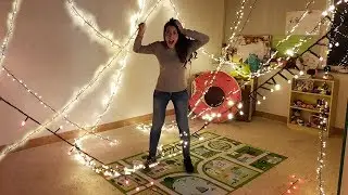 HO RIEMPITO LA STANZA DI LUCI DI NATALE!! *scherzo alla mia ragazza*