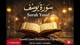 Surah Yusuf (سورۃ یوسف) | No Copyright Quran Tilawat | Islamic Community