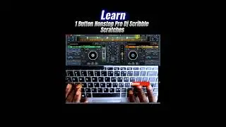Learn 1 Button Nonstop Pro Dj Scribble Scratches and Moving#howtoscratch #virtualdj #seratodj