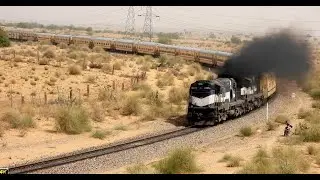 Ultimate Chugging and Smoking of Twin Alco in Untamed Great Thar desert and its Beautiful wildlife