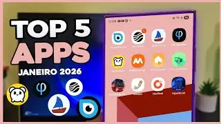 😱 Top 5 NOVOS APPS Para Android - Janeiro 2026
