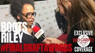 Boots Riley interviewed at the 14th Annual Final Draft Awards #WeAskMore #FinalDraftAwards
