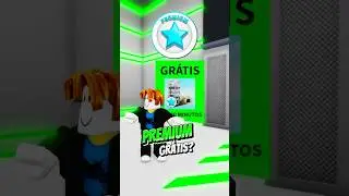 COMO TER PREMIUM de GR&Aacute;TIS NO BROOKHEAVEN #roblox #shorts #viral