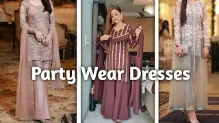 New Latest Party Wear Dresses Ideas For Weddings I Sharifa Fashion