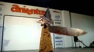Aniventure 2012 - Bulgarian Winner for Eurocosplay 2012 - Pyramid Head - Kiril Popchev