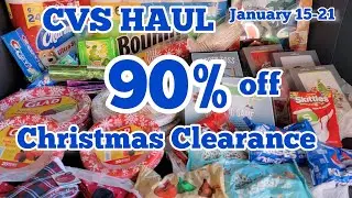 CVS Haul (1/15-1/21) Plus 90% Christmas Clearance