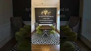 Unique dining table with cow hide base 🪵 #pieceofart #moderndesifn #eclecticdesign #unique #diy