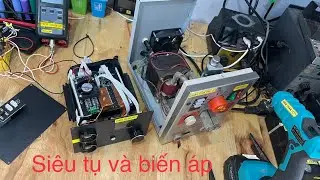 So sáng máy hàn cell pin siêu tụ và biến áp có ưu điểm nhược điểm gì? #sunko 709AD