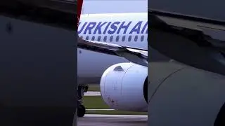 A321neo close-up ROLLING takeoff! 🛫 #Shorts