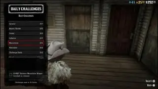 (Red Dead Online )Snow Update Moonshine Shack/Caravan Escort 