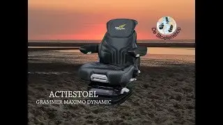Grammer luchtgeveerde tractorstoel Maximo Dynamic AGRI Zomeractie