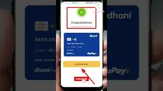 Dhani one freedom card || Dhani new update || Dhani app || Credit card apply || credit card #short