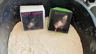 Gym chalk comparison easy grip #gymchalk #asmr #asmrsounds #asmrcommunity #asmrsounds #asmruk