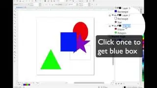 CorelDraw X7 Organizing Layers