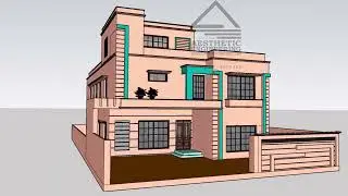 Unveiling Our Dream Home: Aesthetic Engineering's 3D Exterior Visualization
