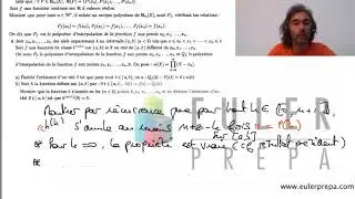 10. Exercice n&deg;1. Pr&eacute;pa HEC - ECS - Maths Sup