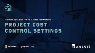 Microsoft Dynamics 365 for Finance and Operations: Project Cost Control Settings