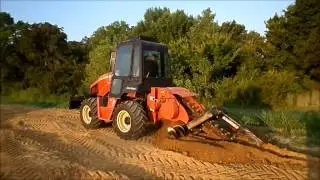 2010 Ditch Witch RT115 with Cab and AC 899 Hours
