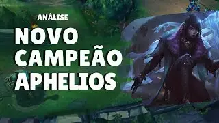 O NOVO CAMPE&Atilde;O DO LOL TEM 22 HABILIDADES DIFERENTES! APHELIOS O NOVO ADC