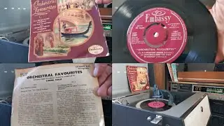Side 1 ~ Orchestral Favourites ~ Light Symphony Orchestra Lionel Hale ~ 1958 Embassy 45rpm EP