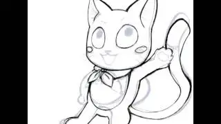 Quick draw: Happy ( fairy tail )