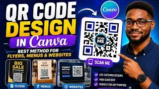 QR Code Design in Canva &ndash; Best Method for Flyers, Menus & Websites