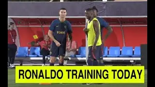 CRISTIANO RONALDO Training session Before SWITZERLAND match | TODAY | Portugal | World Cup 2022