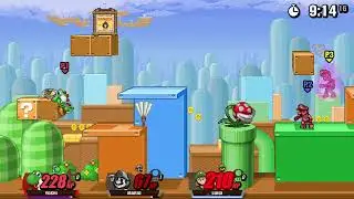 Super Smash Flash 2 Beta v1.4 Free For All - SMBZ #1315