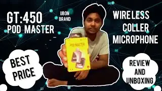Ubon || pod master || wireless microphone || Unboxing and review || informative video #tech #mic