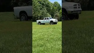 5.9 Cummins exhaust sound #truck #ram3500 #diesel #liftedram