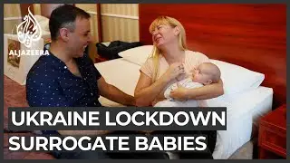 Ukraine: Parents meet surrogate babies after lockdown lifts