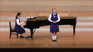 篠田峰花 ソプラノ独唱 オペラ「ドン・ジョバンニ」から かわいい人、さあこの薬で♪ 岩手県立不来方高等学校音楽部
