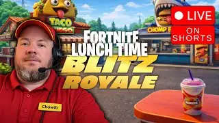 🔴LIVE on Shorts! Fortnite Blitz Lunch Hour! Pizza Pizza