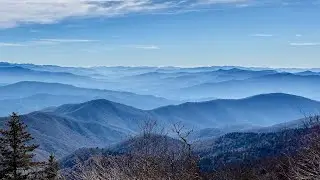 Hiking Kuwohi (Clingmans Dome) Road - Snow edition - GSMNP