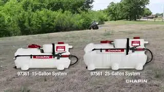 Chapin, 97361, 15 GAL EZ Mount ATV Sprayer W/MOE System