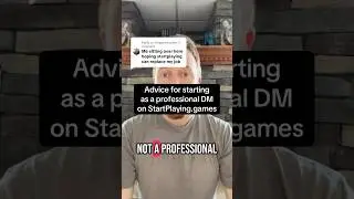 Becoming a full-time professional DM is hard, but..