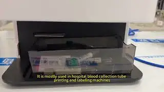 GAOFE Blood vessel labeling machine #labelsticker #labelingmachine www.dggaofe.com