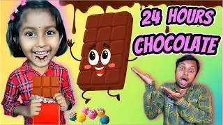 Titir CRAZY Chocolate🍫Challenge!😱🤯||24 Hours Chocolate Challenge||Funny Video||Trishika Rimpa