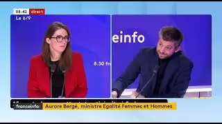 Aurore Bergé sur France Info - 15 décembre 2025