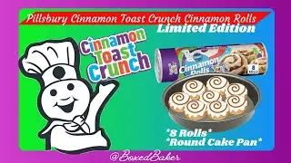 Pillsbury Cinnamon Toast Crunch Cinnamon Rolls!