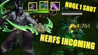 DEMON HUNTER NEW 1 SHOT  PVP  BUILD + MONTAGE - WOW DRAGONFLIGHT