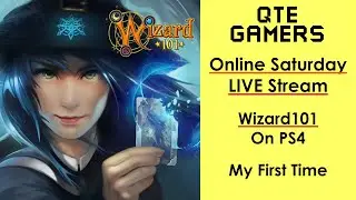 #Wizard101 - Online Multiplayer - #PS4 Live Stream - My First Time Playing!
